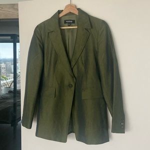 Emanuel Ungaro Blazer Jacket Vintage Green